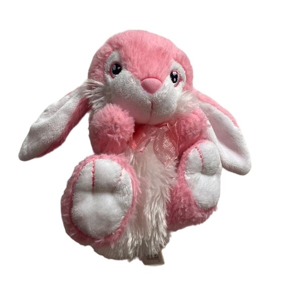 Easter Bunny-Stuffed Bunny 3 Piece Lot-Stuffed Animal Lot-Multicolor - Picture 8 of 9